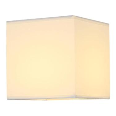 Imagem de Generic Lâmpada de parede de cabeceira com parede de parede LED elegante carregamento de luminária de luminária de luz quente de lâmpada de parede para, Branco