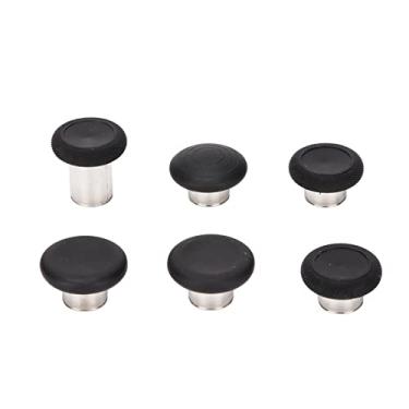 Imagem de Replacement Joysticks, Accessory Kits Joystick Controller Rubber, Stainless Steel Metal Joysticks Grip Swap for Elite Controller Series