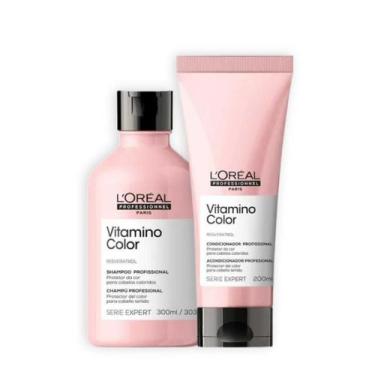 Imagem de Kit Vitamino Color Shampoo 300ml + Condicionador 200ml - loreal profis