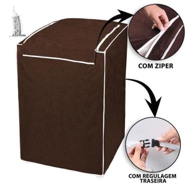 Imagem de Capa Máquina de Lavar com Zíper Pequena de 7kg á 9kg serve em Todas as