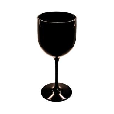 Imagem de Kit 40 Taças De Vinho De Acrílico Cristal 260ml Festas Aniversario Nat