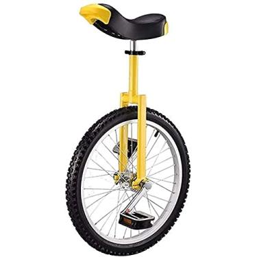 Imagem de Monociclo para adultos e crianças, monociclos de roda de 50 cm para adultos, crianças, iniciantes, adolescentes, meninas, meninos, bicicleta de equilíbrio, garfo de aço manganês, fivela de liga de