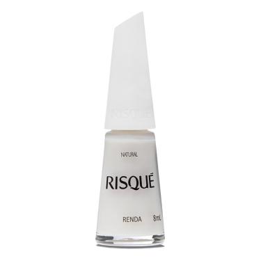 Imagem de Esmalte Risqué Branco Natural Novo Renda 8ml