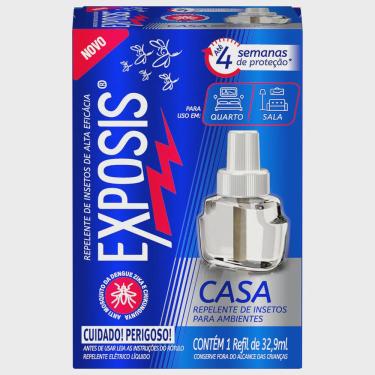 Imagem de Repelente Líquido Elétrico Exposis Casa Refil 32,9ml