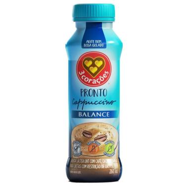 Imagem de Cappuccino Pronto Zero Balance 260ML Bebida Láctea - 3 Corações