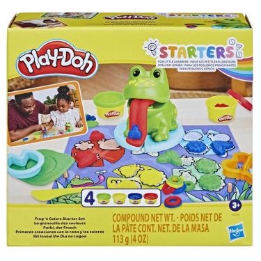 Imagem de Conjunto Massinha de Modelar Play-Doh Sapo e Cores Starters - Hasbro