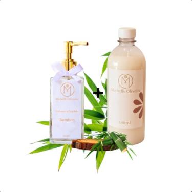 Imagem de Kit Sabonete Liquido Bambu 250ml e Refíl 500ml