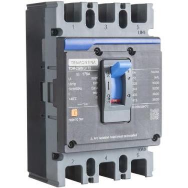 Imagem de Disjuntor Caixa Moldada TDM-250S 3175 3P 175A 50kA Tramontina