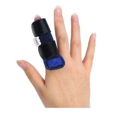 Imagem de Tala De Dedo Proteção Fraturas Dor Lesão Ajustável