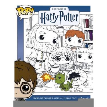 Imagem de Livro De Colorir Oficial Funko Pop! Dos Filmes De Harry Potter - Vol. 1