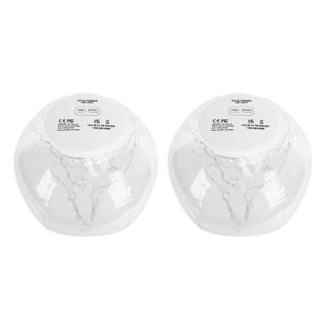 Imagem de 2pcs Luzes de Piscina Flutuantes Com Alimentação Solar, IP68 Impermeabilização 13.78in Luzes Infláveis ​​de Piscina, Bolas de Piscina Flutuantes para Decorações de Festas de