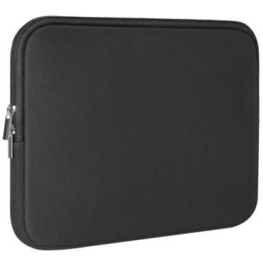 Imagem de DTTO Capa para laptop, capa protetora acolchoada para laptop de 15,6 polegadas compatível com HP de 15,6 a 16 polegadas, Dell, Lenovo, Asus, Acer, bolsa fina para computador portátil de neoprene,