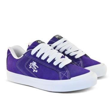 Imagem de Tênis QIX Chorão Park Camurça Social Original Skate Confortavel Baixo 