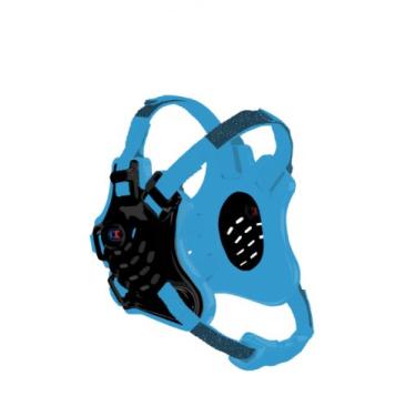 Imagem de Cliff Keen F5 Tornado Headgear - Preto/Azul Col.Col.Blue