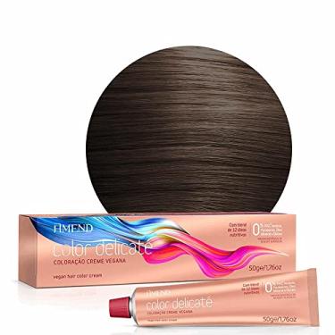 Imagem de Coloração Amend Color Delicaté, 50g, Livre De Gluten, Parabenos E Óleo Mineral, Livre De Ppd* E Amônia, Hipoalergênica E Demartologicamente Testada, Proteção Contra O Ressecamento, Nutrição Avançada E Controle Do Frizz (7.1 Louro Médio Acinzentado)