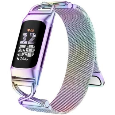 Imagem de Pulseiras JKD Metal em aço inoxidável Fitbit Charge 6/5