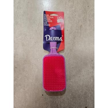 Imagem de Escova Mágica desembaraçante raquete - Cabo Lilás