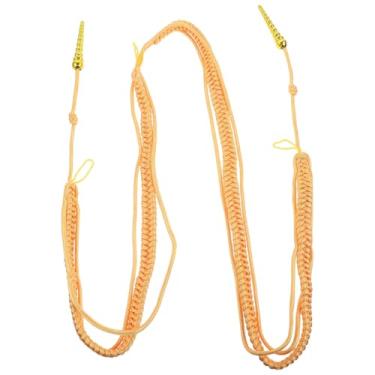 Imagem de GALPADA Vestido de cerimônia Aiguillette oficial líder Aigilette dourado com cordão de ombro uniforme Aiguillette, Dourado, tamanho �nico