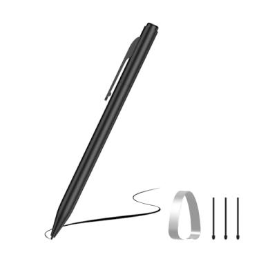 Imagem de iafer Caneta Galaxy com borracha, caneta Stylus EMR com inclinação, rejeição de palma, sensibilidade à pressão 4096, adsorção magnética, 3 pontas de caneta para Galaxy Tab/Kindle Scribe/Boox/Wacom