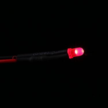 Imagem de 50pcs pré -conectados DC12V Diodos LED Difusos Multi Cores Leves 3/5/10mm para Hobby Carco de Carro Brinquedos (Vermelho (#1))