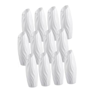 Imagem de Ｂｅｓｇａ 12 peças de vasos de flores, vasos de flores, arranjos decorativos inquebráveis, buquês, centro de mesa, decoração para casa, sala de estar de