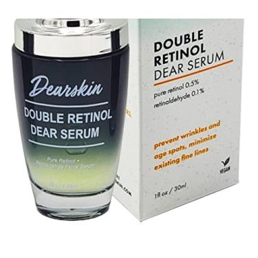 Imagem de Dearskin Sérum De Retinol Double Dear Da Retinaldehide 0,1% Plus Pure 0,5% Antienvelhecimento Poderoso Antirrugas Reparador Regenerador