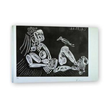 Imagem de Murais Woman With Bird Diego Rivera – Arte de realismo socialista mexicano, muralista do século 559, coleção clássica do museu de Nova York para decoração de casa 70 x 105 cm