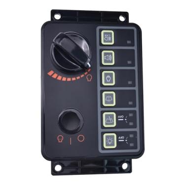 Imagem de HOLDWELL Interruptor do botão do acelerador 21N8-20504 21N8-20505 21N8-20506 compatível com escavadeira Hyundai R140LC-7 R160LC-7 R180LC-7 R210-7H R210LC-7 R210LC-7H R210NA. LC-7 R220LC-7 R220LC-7H