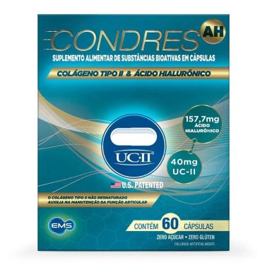 Imagem de Condres AH 40mg Suplemento Alimentar 60 Cápsulas EMS-Unissex