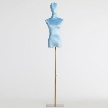 Imagem de Corpo De Manequim Torso, Manequim Ajustável, Manequim Realístico, Manequim Feminino, Altura Ajustável, W/base De Metal Manequim, Sky Blue Flannel, B