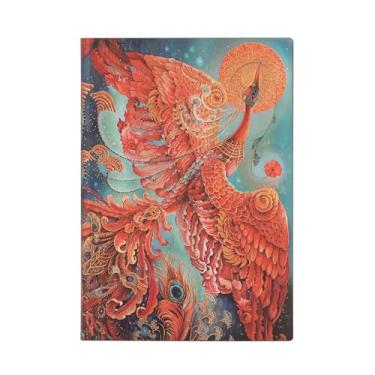 Imagem de PAPERBLANKS FLEXIS BIRDS OF HAPPINESS MIDI FB8211-8: Flexi softcover, 100 gsm, ribbon marker, memento pouch, book edge printing, no closure