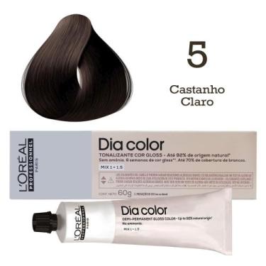 Imagem de Tonalizante Dia Color 5 Castanho Claro L'Oréal Professionnel - L'oreal