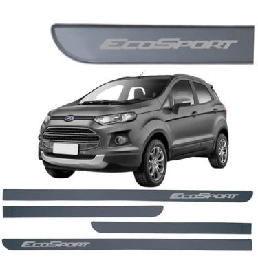 Imagem de Jogo Friso Lateral Ecosport Ponta de Faca com Grafia Cores - Macall, C