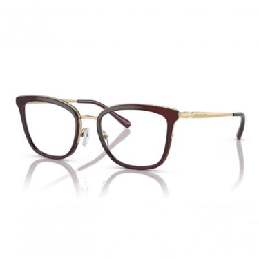 Imagem de Armação Óculos De Grau Feminino Michael Kors Coconut Grove Mk3032 3949 51