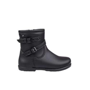 Imagem de Bota Infantil Menina Pampili Rubi 141.086 Preto-Feminino