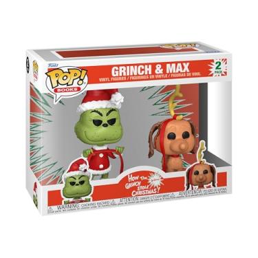 Imagem de Funko Pop! Books: How The Grinch Stole Christmas - Grinch and Max, 2-Pack