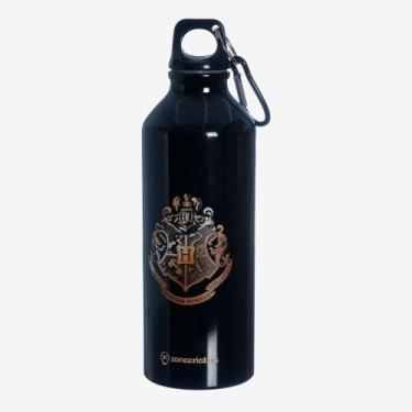 Imagem de Garrafa Com Mosquetão Hogwarts - Harry Potter - Zonacriativa