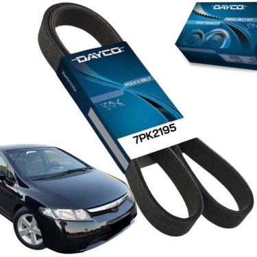 Imagem de Correia Alternador Compatível Honda New Civic 1.8 16v 2006 a 2011 - DA