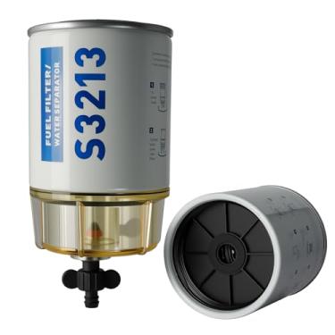 Imagem de SeaEagles Filtro De Combustível E Separador Água S3213 Para Motores Marítimos Popa Mercury, Racor Yamaha, Estilo Moderno, Material Latão