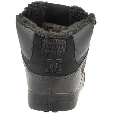 Imagem de DC Tênis de skate masculino Pure High Top Wc Wnt, Preto/Preto/Preto, 9.5