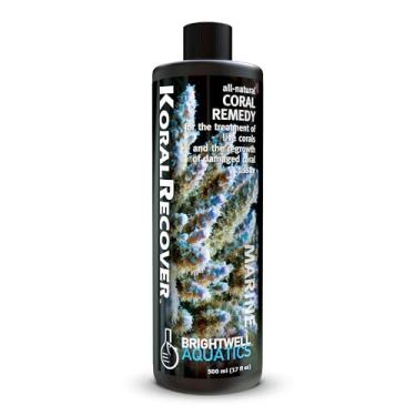 Imagem de Brightwell Aquatics Koral Recover - Remédio de coral para tratamento de corais vivos e crescimento de tecidos de coral danificados, 500 ml, 500-ML (KRC500)