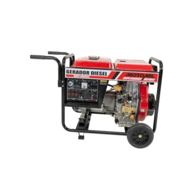 Imagem de Gerador Diesel 7,5 Kva Trifásico 380v Mdgt-8000cle Motomil