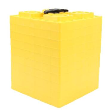 Imagem de Asixxsix Blocos de Nivelamento de RV de 10pcs, Blocos de Jack Empilháveis, Almofadas de Nivelamento Entrelaçadas Com Bolsa de Transporte para Acampamento Trailer de Viagem de Veículos,