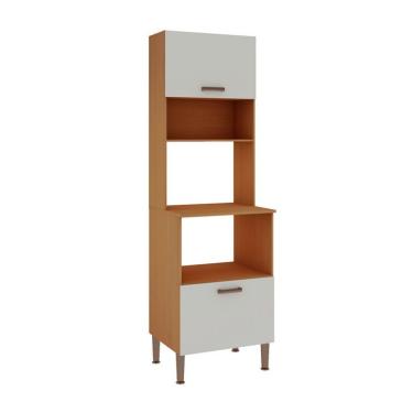 Imagem de Paneleiro Essência 100% MDF 2 Portas Freijó e Off White