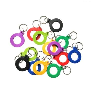 Imagem de 100pcs 125KHz Keycards Prox Card 26-Bit H10301 Key fob Program Facility Code (UID-010-Light green)