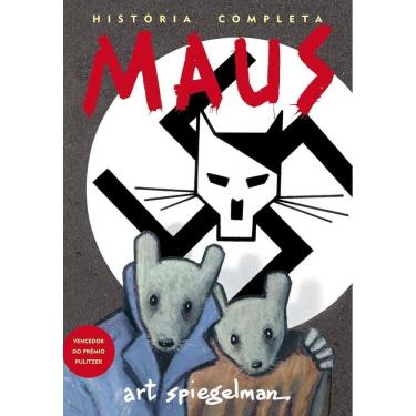 Imagem de Maus, De Spiegelman, Art. Editorial Quadrinhos Na Cia, Capa