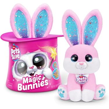Imagem de Pelúcia Interativa Pets Alive Magic Bunnies Rosa - Candide