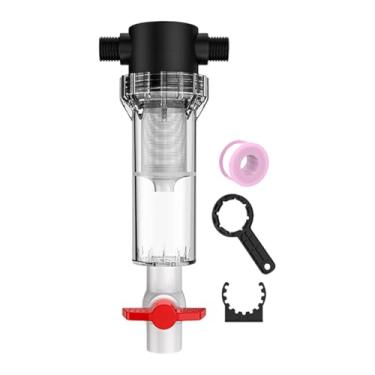 Imagem de Baoblaze Limpador de filtro interno de aquário, presentes profissionais, anel de vedação de silicone, rosca reutilizável de 1/2", acessórios para filtros, 40 Malha