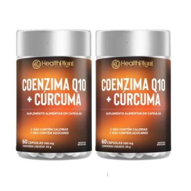 Imagem de Kit 2X Coenzima Q10 + Cúrcum 120 Cáps - Health Plant