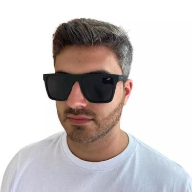 Imagem de Oculos De Sol Masculino Quadrado Grande Original Finoti Uv400 Verão, P